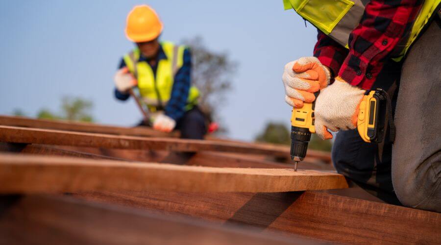 Professional New roof installation in Saratoga, TX